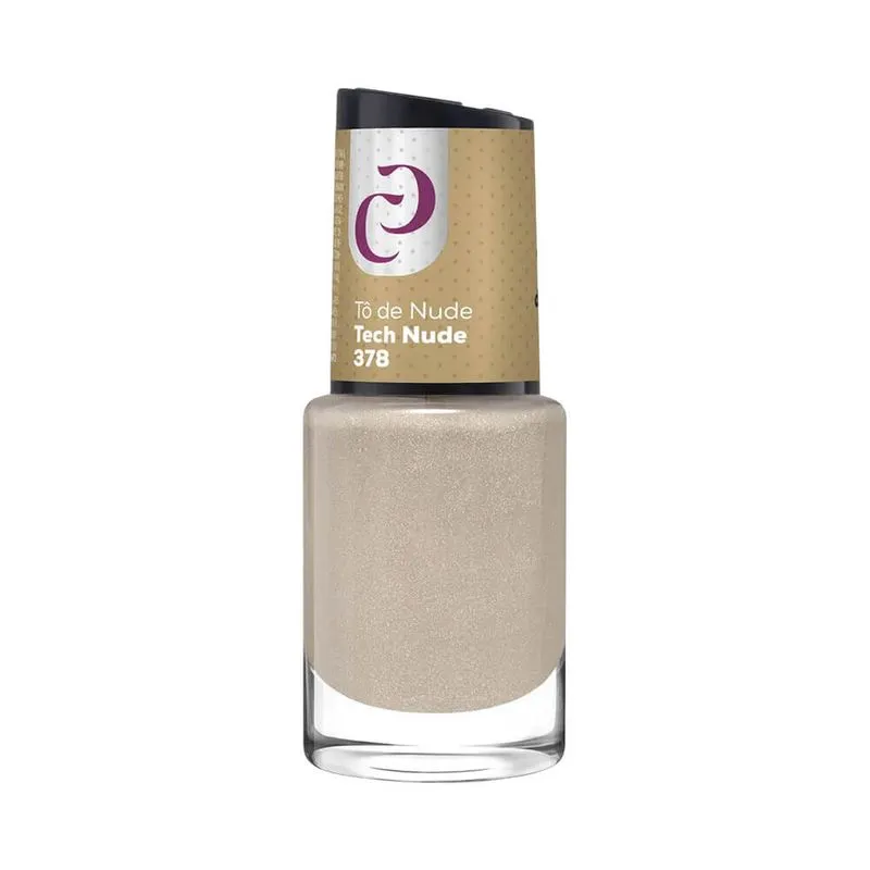 Esmalte Cora Tô de Nude Tech Nude Esm Cora 10ml To D.Nud. Cintil.Tech Nude