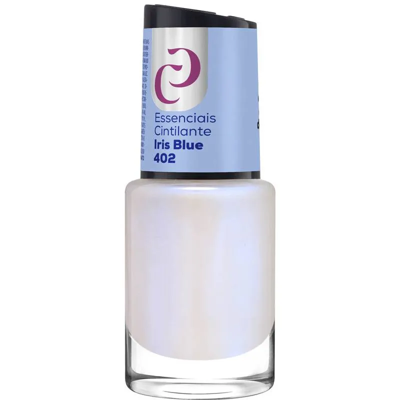Esmalte Cora Essenciais Cintilante Iris Blue UN