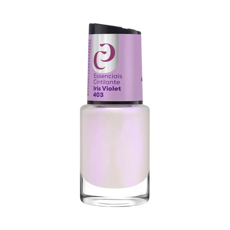 Esmalte Cora Essenciais Cintilante Iris Violet Esm Cora 10ml Cintilante Iris Violet