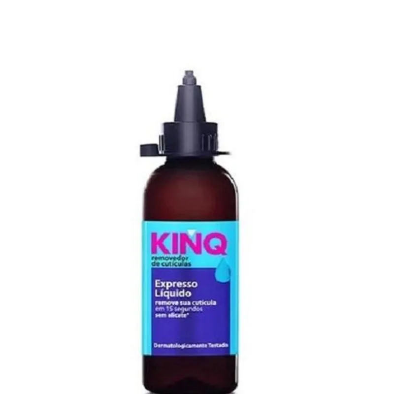 Removedor De Cutículas Kinq Expresso Líquido Aplicador 100ml