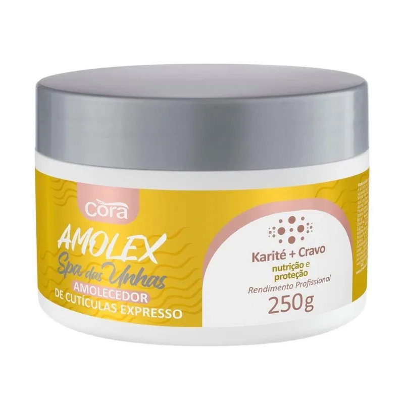 Creme Amolex Spa Das Unhas Com Karité E Cravo Cora 250g