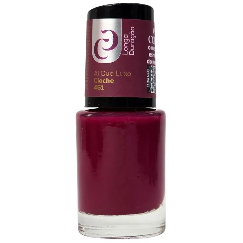 Esmalte Cloche N° 451 Ai Que Luxo Cora 10Ml