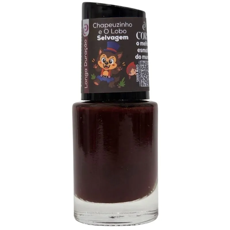 Esmalte Selvagem N° 590 Chapeuzinho E O Lobo Cora 10Ml