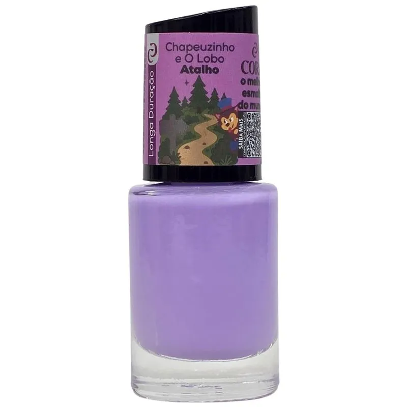 Esmalte Atalho N° 592 Chapeuzinho E O Lobo Cora 10Ml