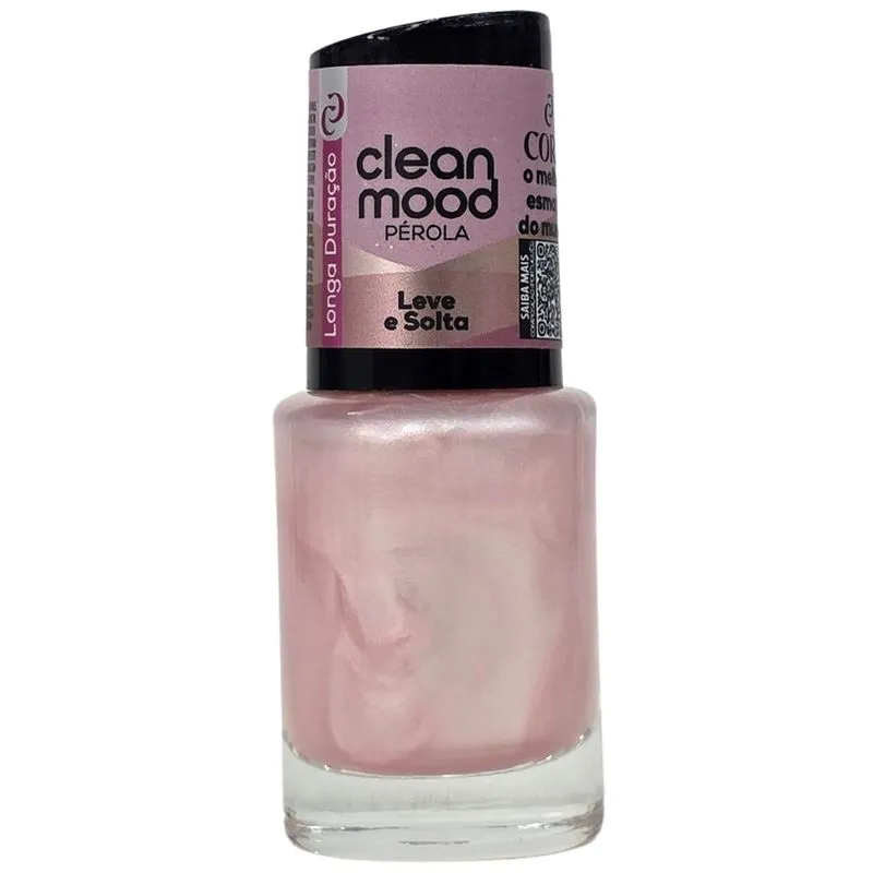 Esmalte Pérola Leve e Solta N° 593 Clean Mood Cora 10ml