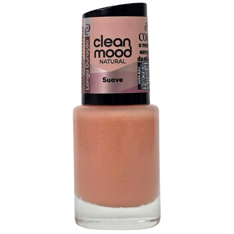 Esmalte Natural Suave N° 596 Clean Mood Cora 10ml