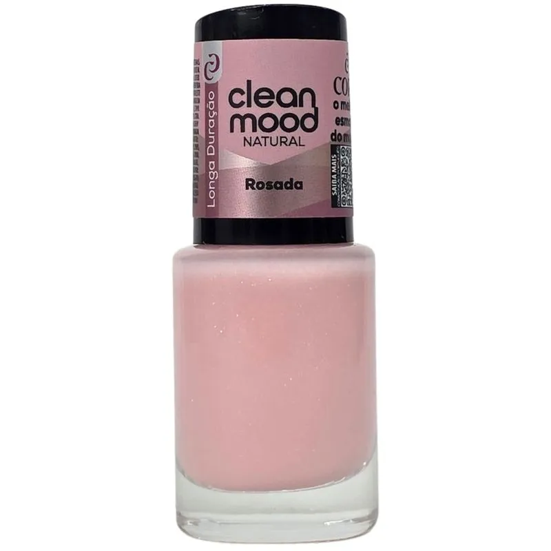Esmalte Natural Rosada N° 598 Clean Mood Cora 10ml