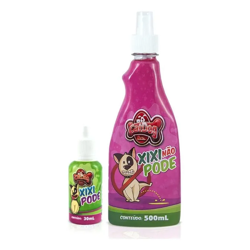 Kit Educador Xixi Pode 500ml + Xixi Pode 30ml Adestramento