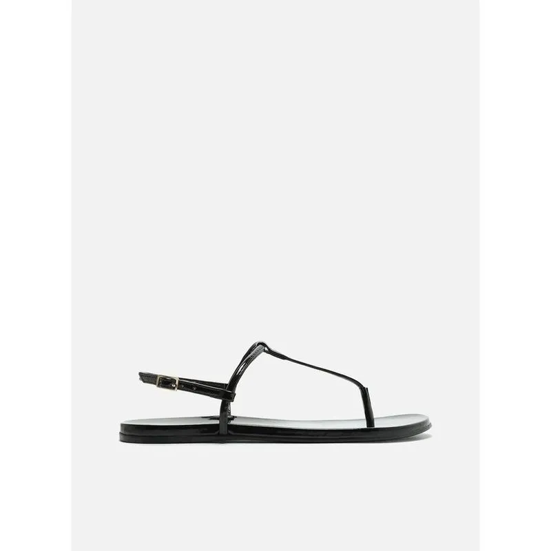 Rasteira basics preta A 03274 0012 0009 arezzo