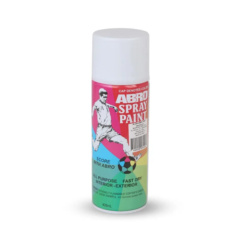 Spray Mate Blanco Abro 400 ml
