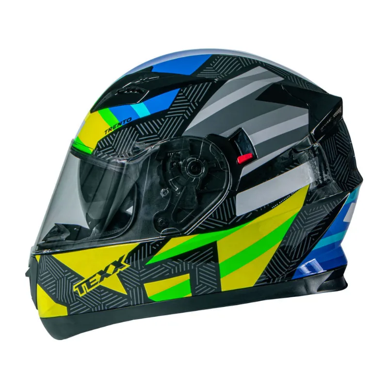 Capacete Texx G2 Trento Amarelo/Verde 60