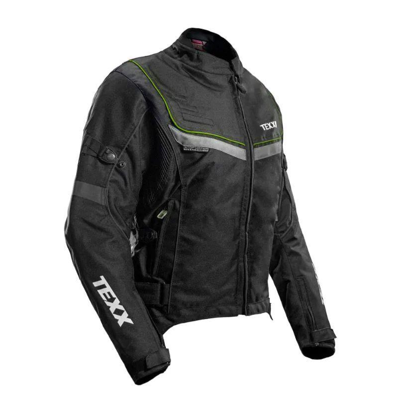 Jaqueta Texx New Strike V2 Ld Feminina Preta E Verde 3Xl