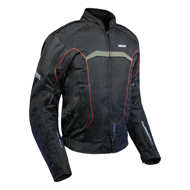 Jaqueta Texx New Strike V2 Masculina Preta E Vermelha Xl