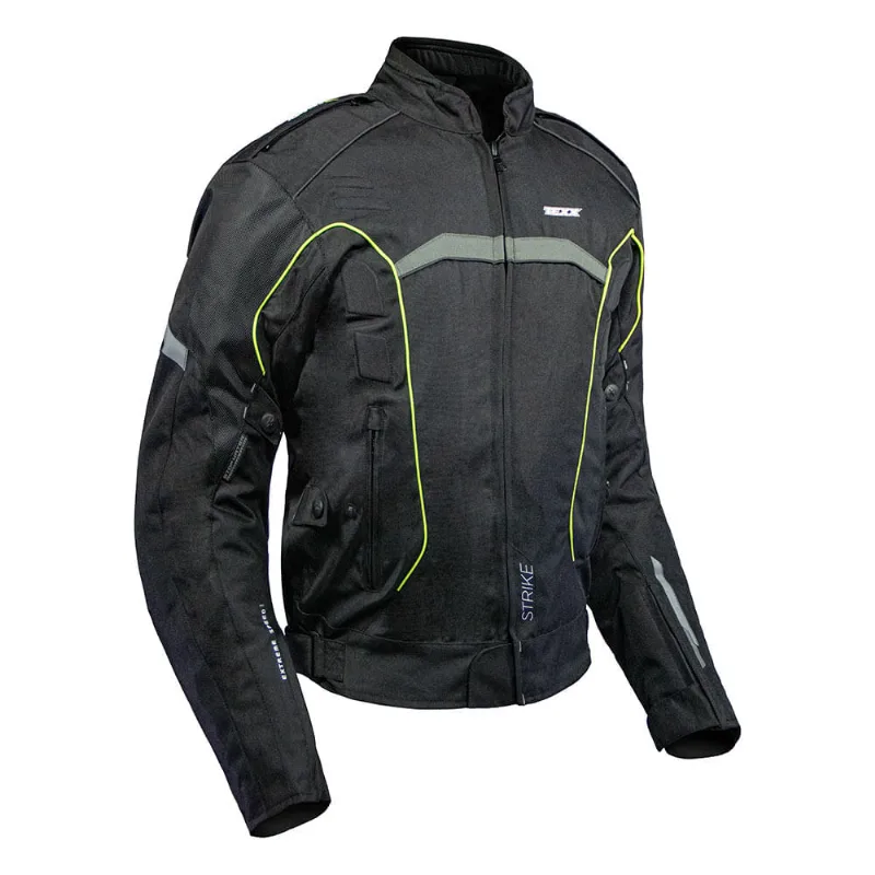 Jaqueta Texx New Strike V2 Masculina Preta E Verde 6xl