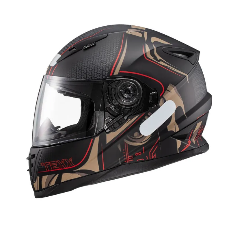 Capacete Texx Wing - Cyrax Vermelho 56
