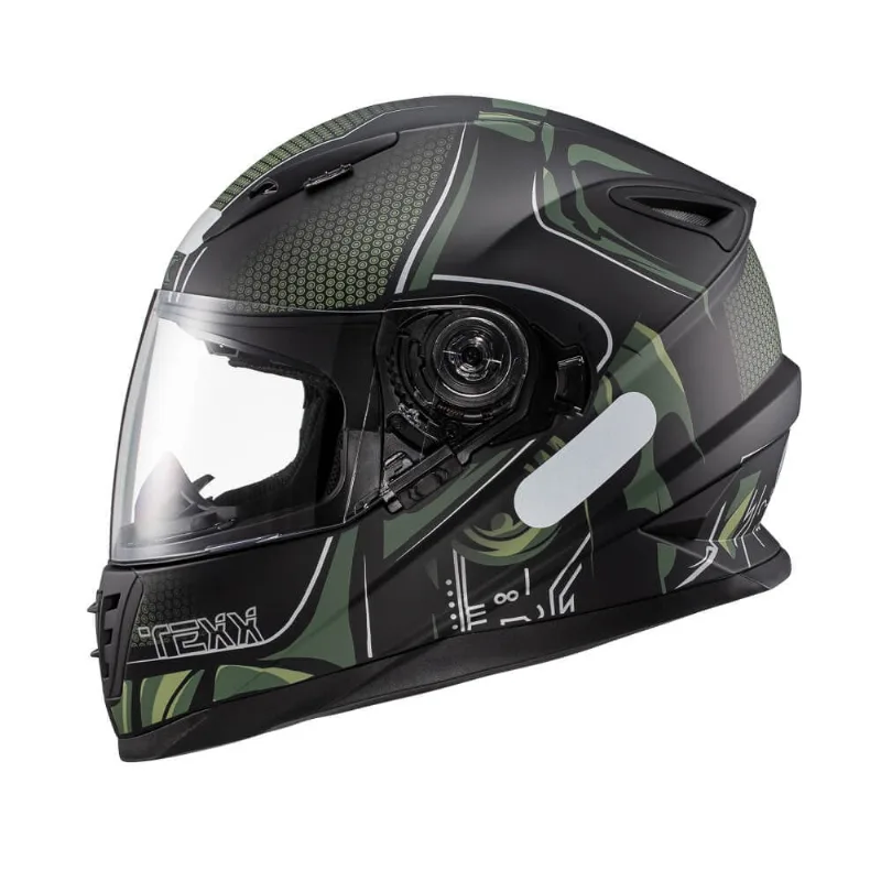 Capacete Texx Wing - Cyrax Verde 56
