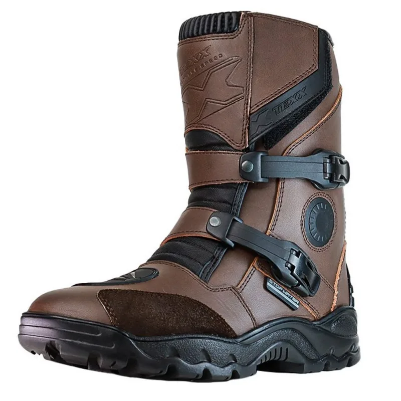 Bota Texx Adventure V2 Moto Masculina Impermeável Big Trail