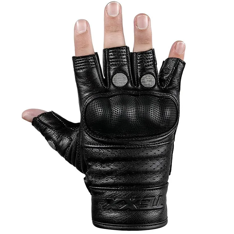 Luva Texx Liberty Meio Dedo Preto