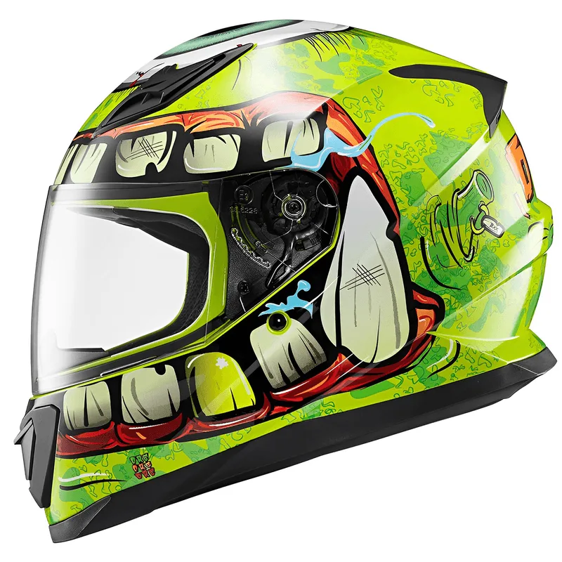 Capacete Texx Hawk Orc Verde 56