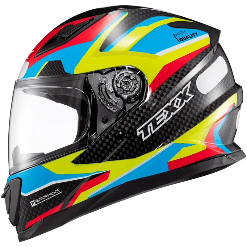 Capacete Texx Hawk Ride Azul Verde Vermelho Preto 56