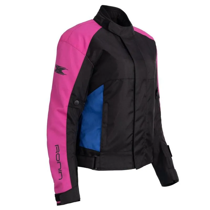 Jaqueta Texx Ronin V2 Ld Fem Pret Rosa Azu Xxxl 3Xl