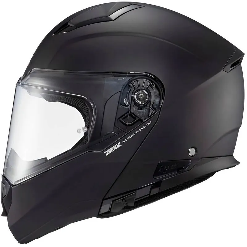 Capacete Escamoteável Texx Kratos Solido Capacete Texx Kratos Sólido Preto Fosco 56