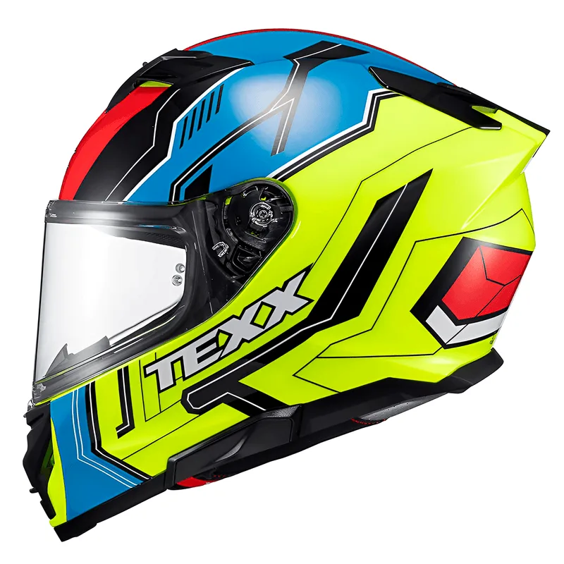 Capacete Texx Kaiman Teaser Verde Preto Azul Vermelho 62