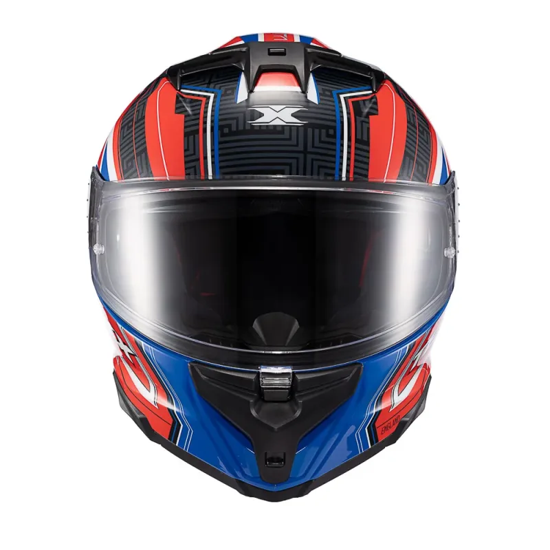 Capacete Texx Fecha Kaiman Flag Uk Bril 58 - Tlife Racing