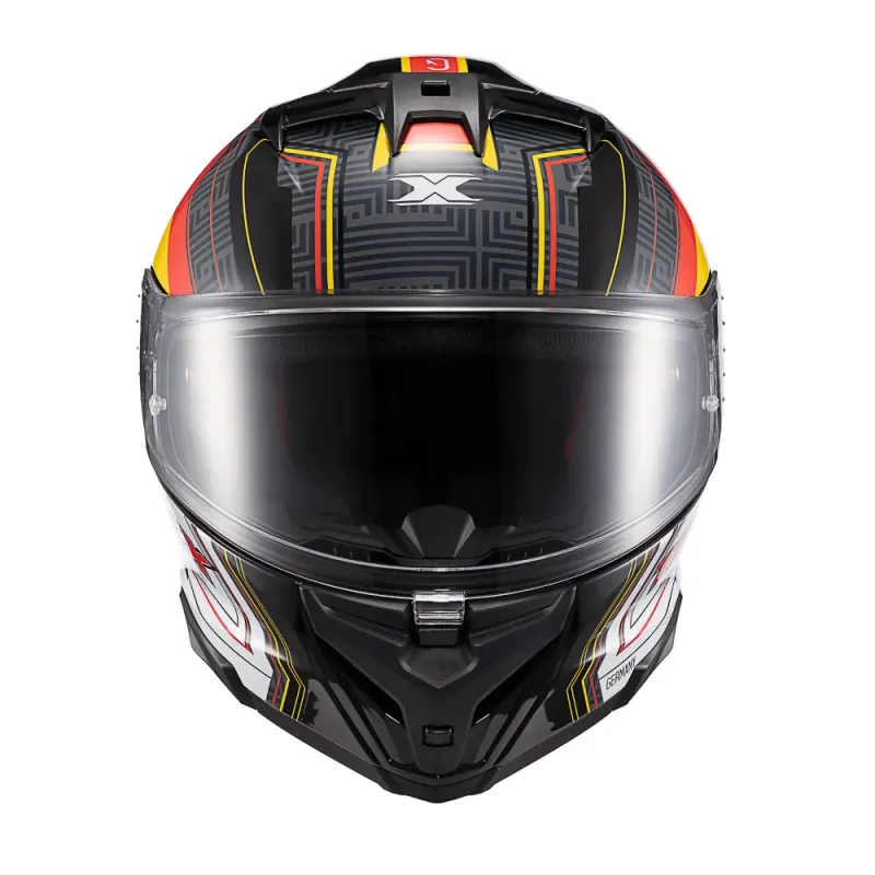 Capacete Texx Fecha Kaiman Flag Alemanha Bril 56 - Tlife Racing