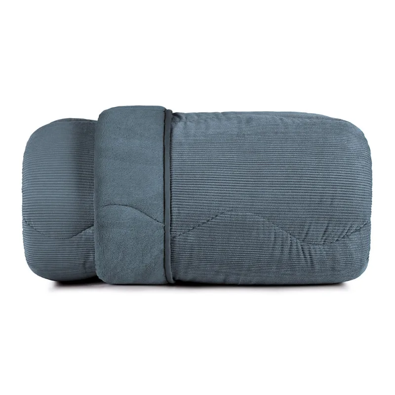Edredom Casal Altenburg Blend Sense Boss Azul