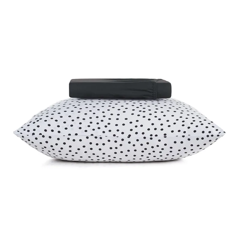 Jogo de Cama Solteiro 2 Peças Altenburg Malha Fio Penteado Bits Branco