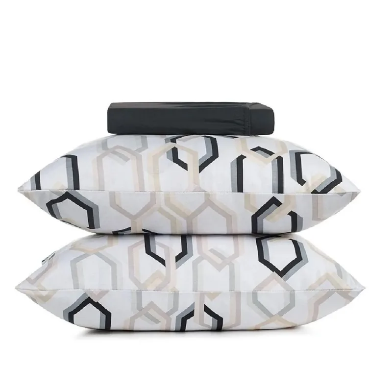 Jogo Lencol King 3 Pcs Fio Penteado Malha Lins Altenburg - ALTENBURG