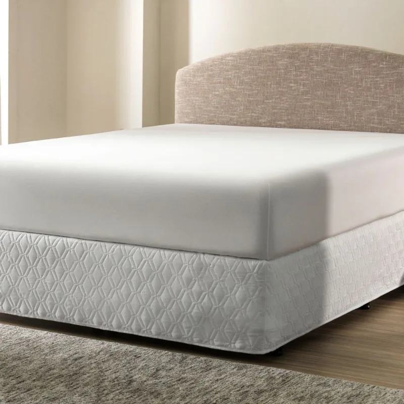 Saia Box Solteiro Altenburg Easy Fit Multi Agulhas Branco