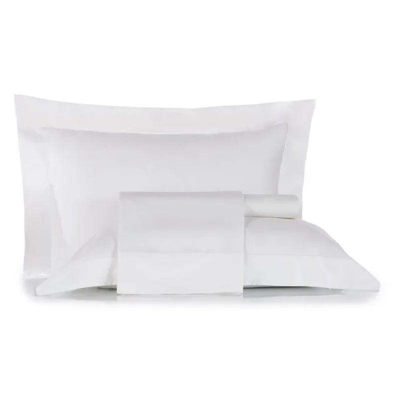 Jogo de Cama Solteiro Altenburg Algodão Lux 200 Fios 100% Algodão Branco - Altenburg