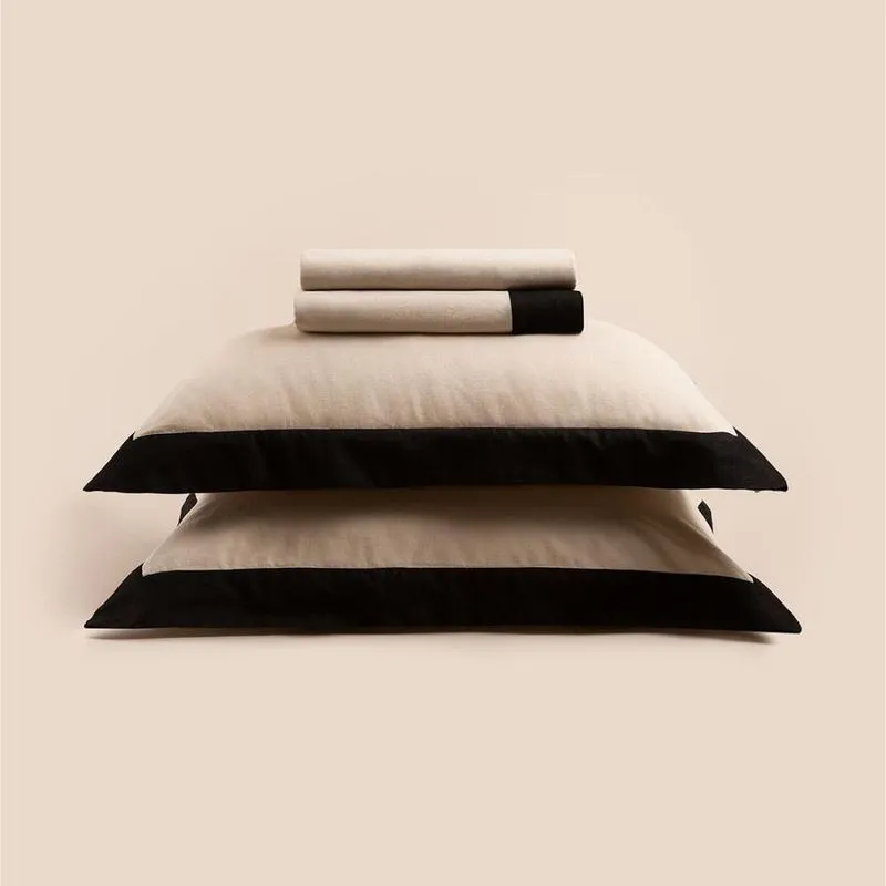 Jogo de Cama Casal Altenburg Haus Nicole Bege