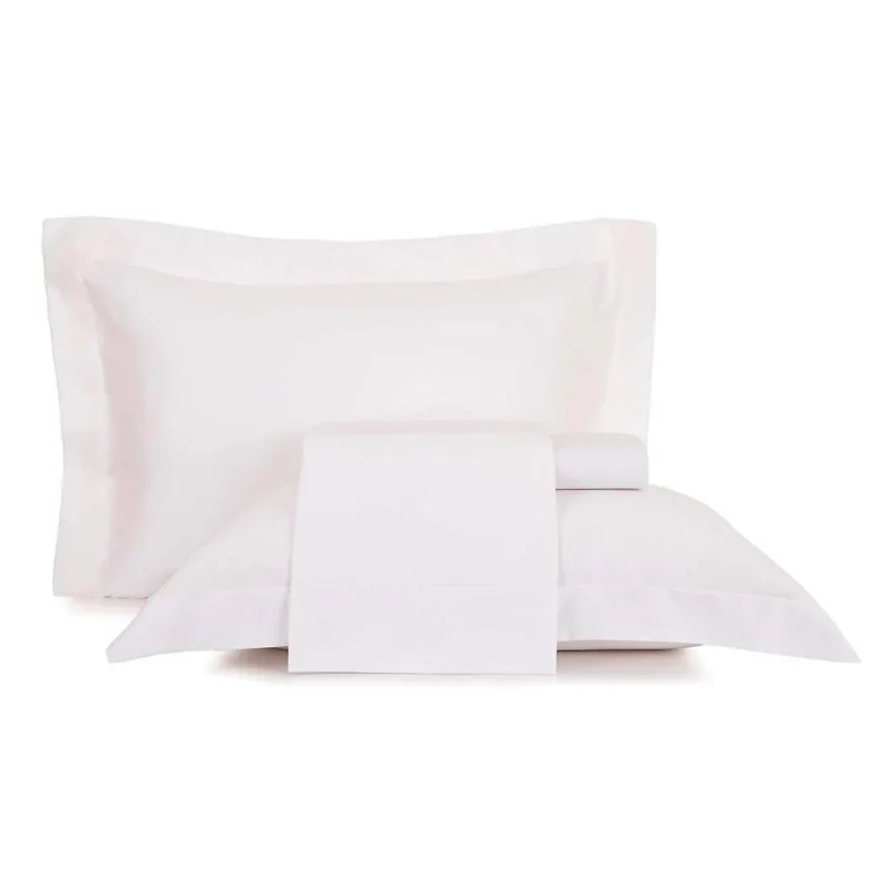 Jogo de Cama King Altenburg Cetim Sublime 300 Fios Branco