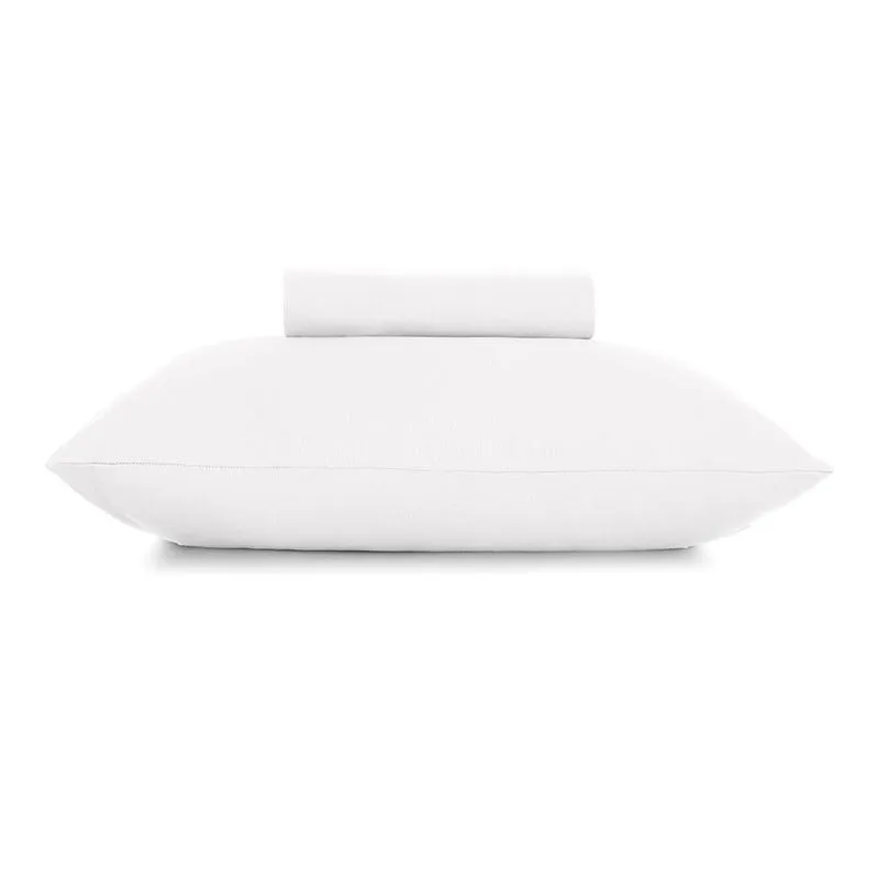 Jogo de Cama Solteiro 2 peças Altenburg Malha Fio Penteado Branco