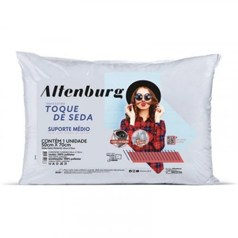 Packx2 Almohada Toque De Seda 50x70Cm
