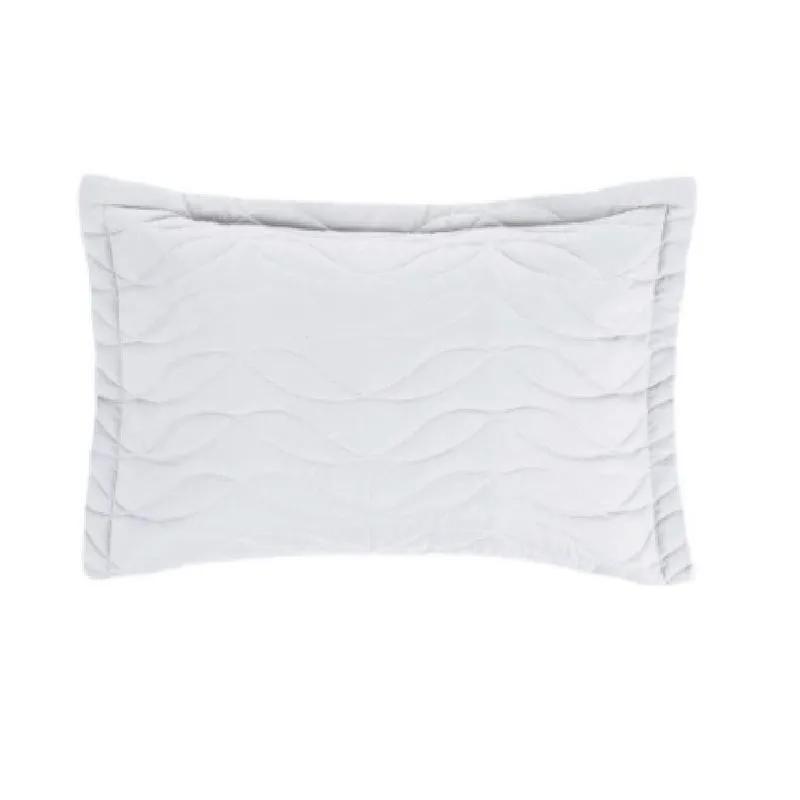 Porta Travesseiro Poliester 50cm X 70cm Branco Altenburg