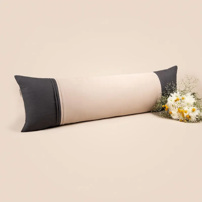 Fronha Body Pillow Altenburg Haus Valentim Bege - Altenburg