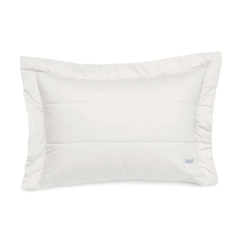 Porta Travesseiro Altenburg Cetim 300 Fios 50cm x 70cm Branco