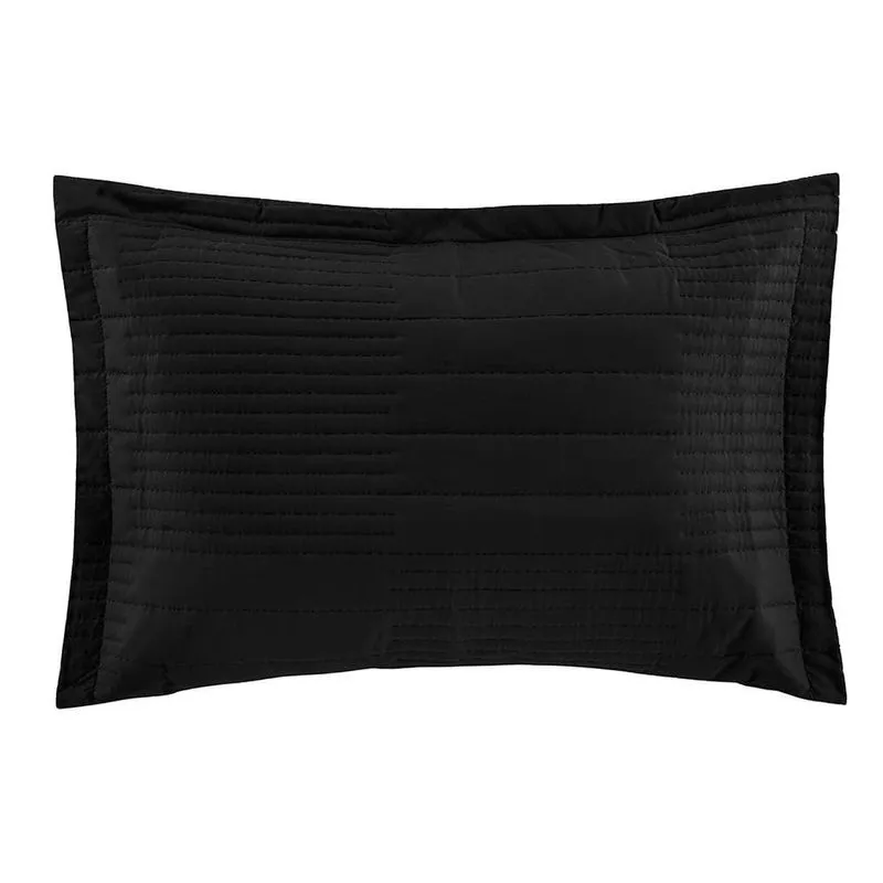 Porta Travesseiro Altenburg Toque Acetinado Ultrawave Línea Preto