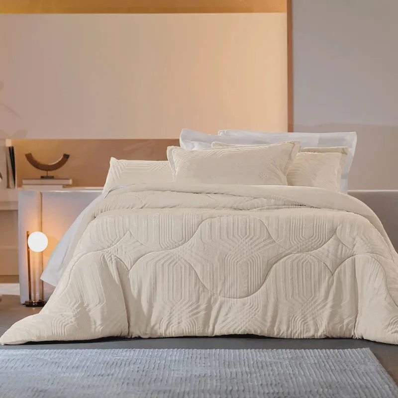 Edredom Casal Altenburg Blend Elegance Metropolitan Bege