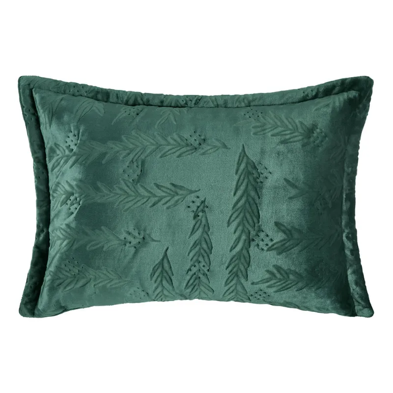 Porta Travesseiro Altenburg Blend Elegance 50cm x 70cm Belle Nature Verde