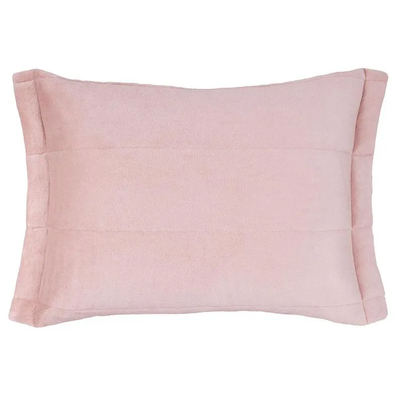 Porta Travesseiro Altenburg Blend Malha 50cm x 70cm Rosa