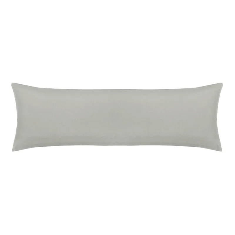 Fronha Body Pillow Altenburg Toque Acetinado 40cm x 1,30m – Cinza - Altenburg