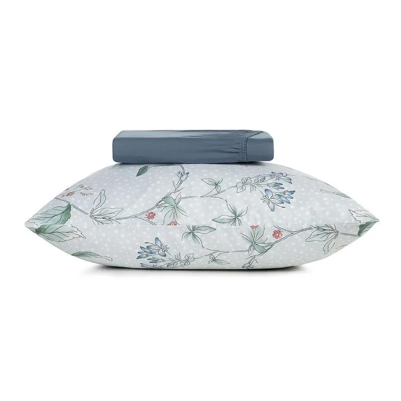 Jogo de Cama 2 Peças Solteiro Altenburg Toque Acetinado Florescer