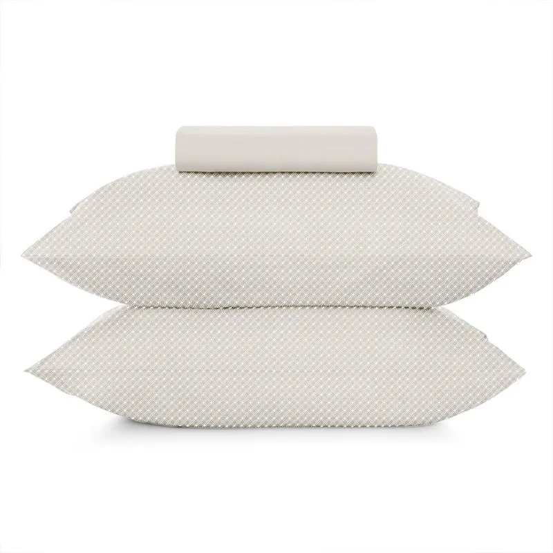 Jogo de Cama Casal 3 peças Altenburg Toque Acetinado Slim Porcelana