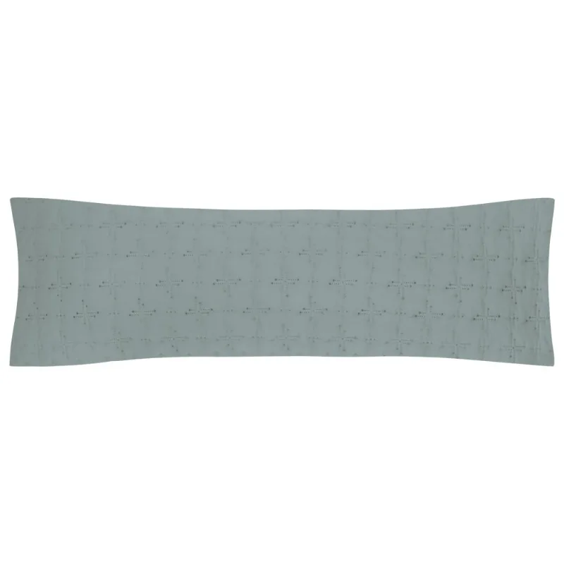 Porta Travesseiro Body Pillow Altenburg Toque Acetinado Ultrawave Summer Azul