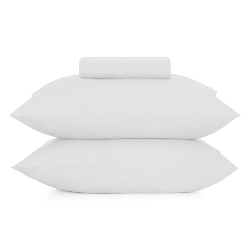 Jogo Cama Solteiro Altenburg 2 peças Toque Acetinado Branco - Altenburg